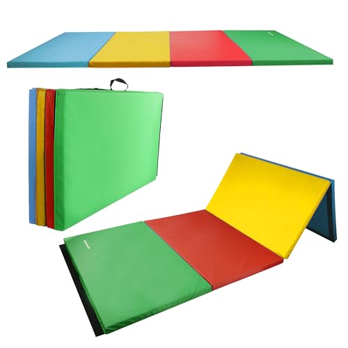 Folding Exercise Gym Workout Mat 4'x8'x2" D9463