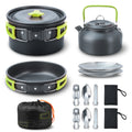 16pcs Camping Cookware Set J193