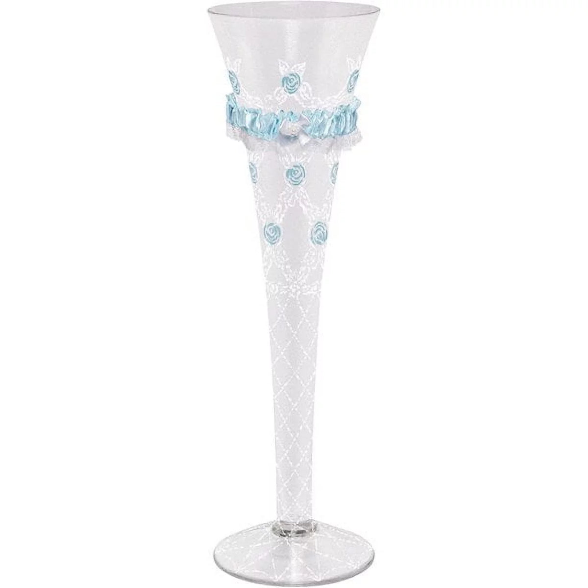 Hand Painted Champagne Flute Glass B974395