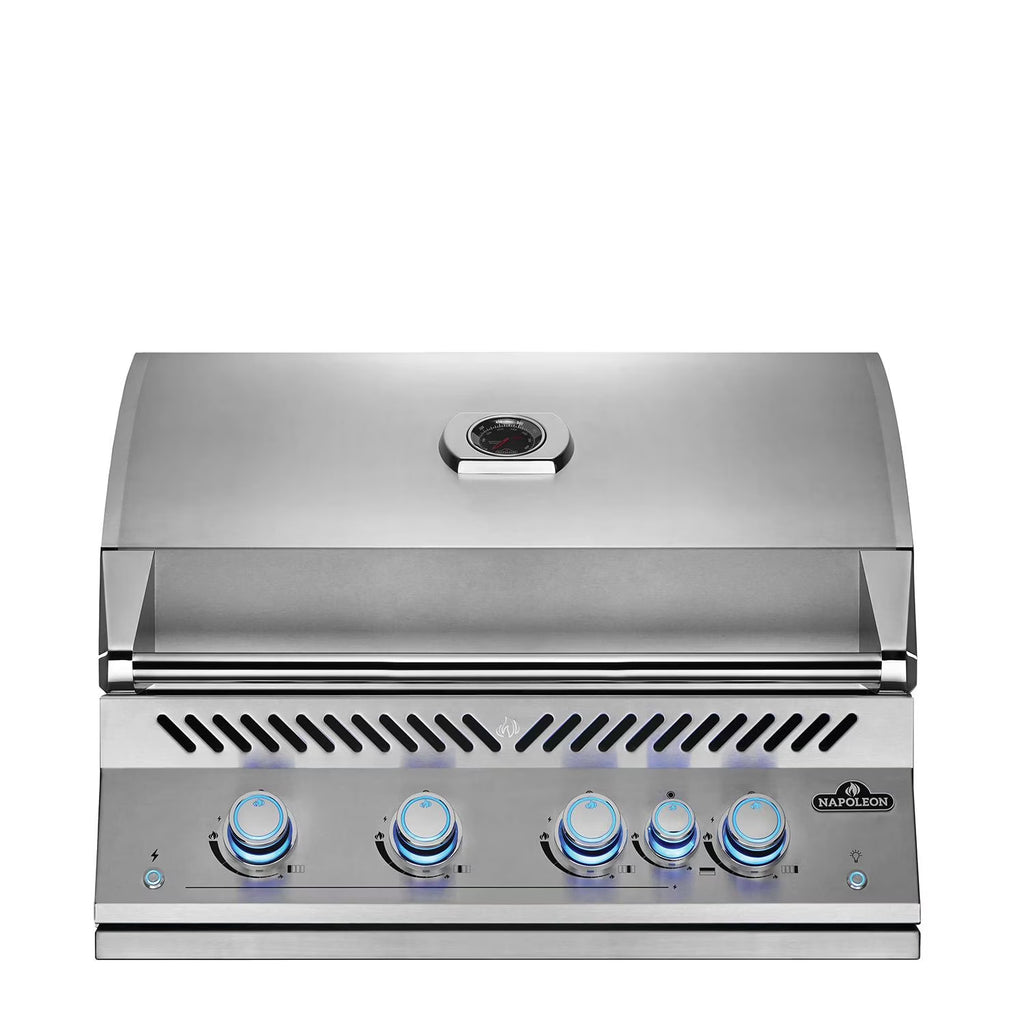 32-Inch Propane Gas Grill with Infrared Rear Burner and Rotisserie Kit Y967