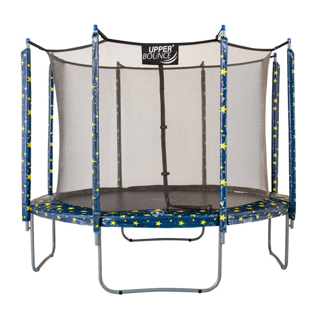 Starry Night 9& Round Trampoline Safety Pad with 8-Pole Sleeve Protectors A423185