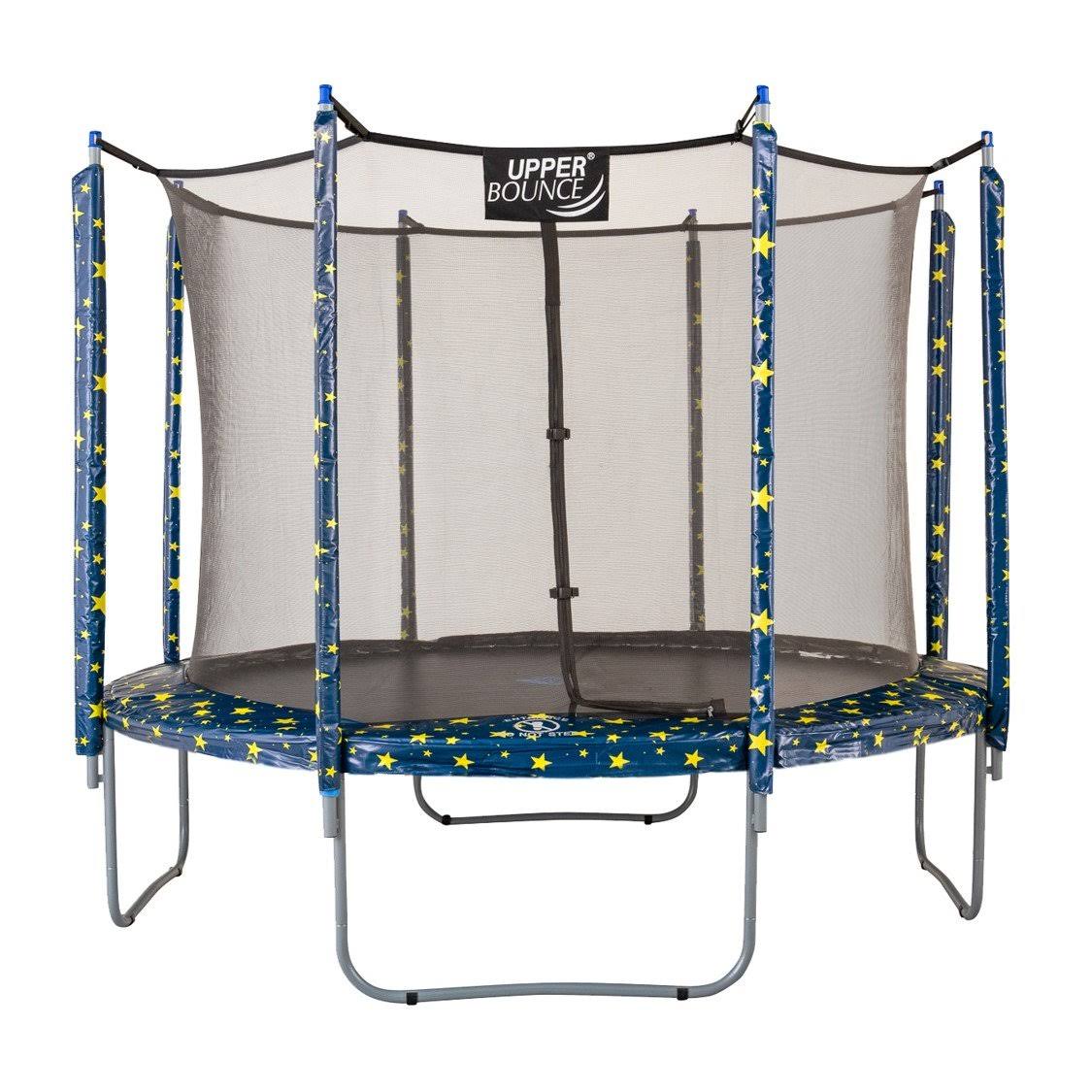 Starry Night 9& Round Trampoline Safety Pad with 8-Pole Sleeve Protectors A423185