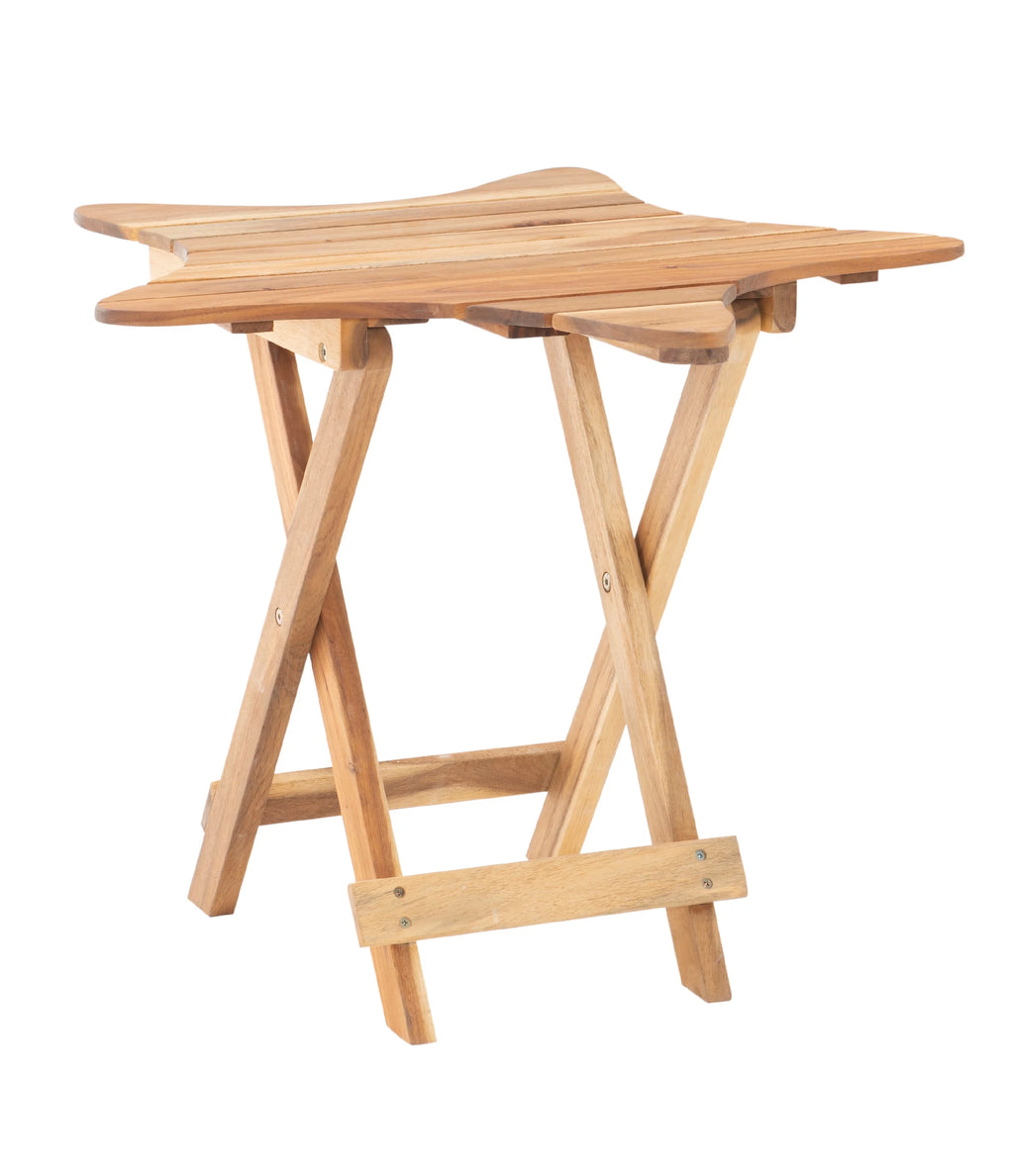Star-Shaped Outdoor Folding Table W9977
