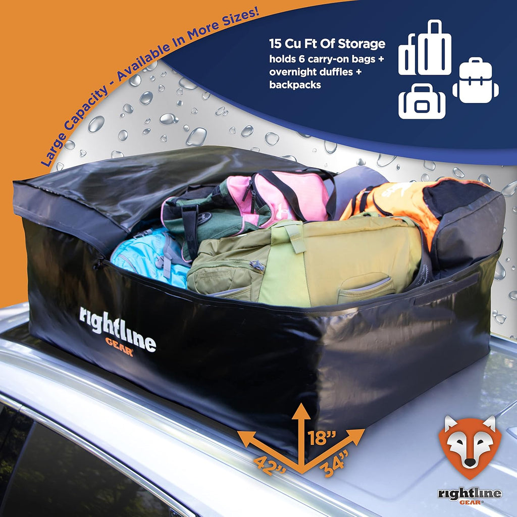 10 cu ft Waterproof Car Top Carrier O4523