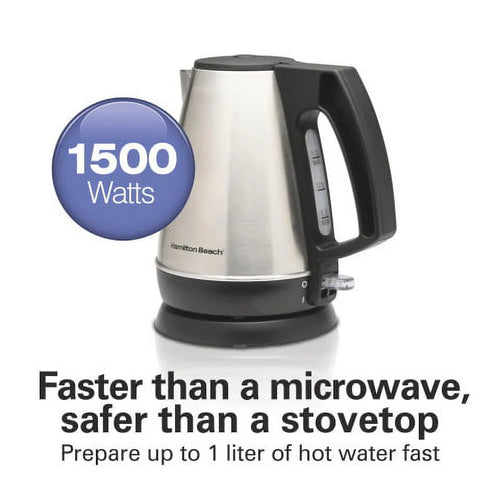 1 Liter Stainless Steel Electric Kettle M378793