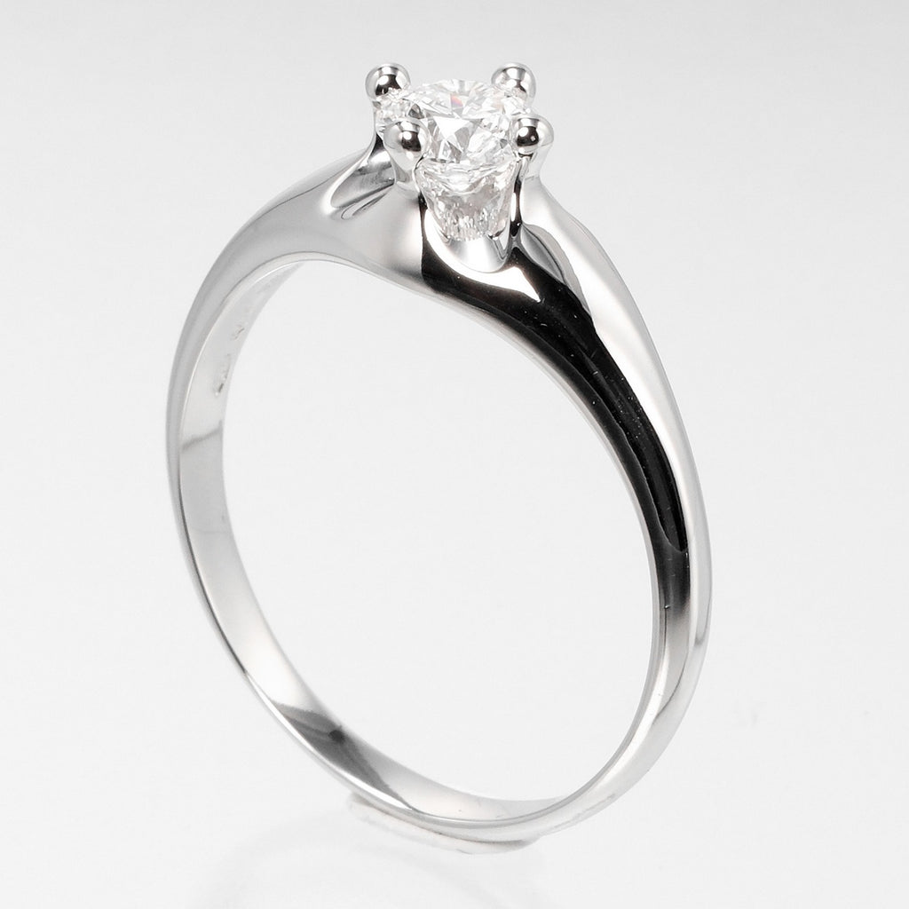 Solitaire Ring Platinum Diamond T458456