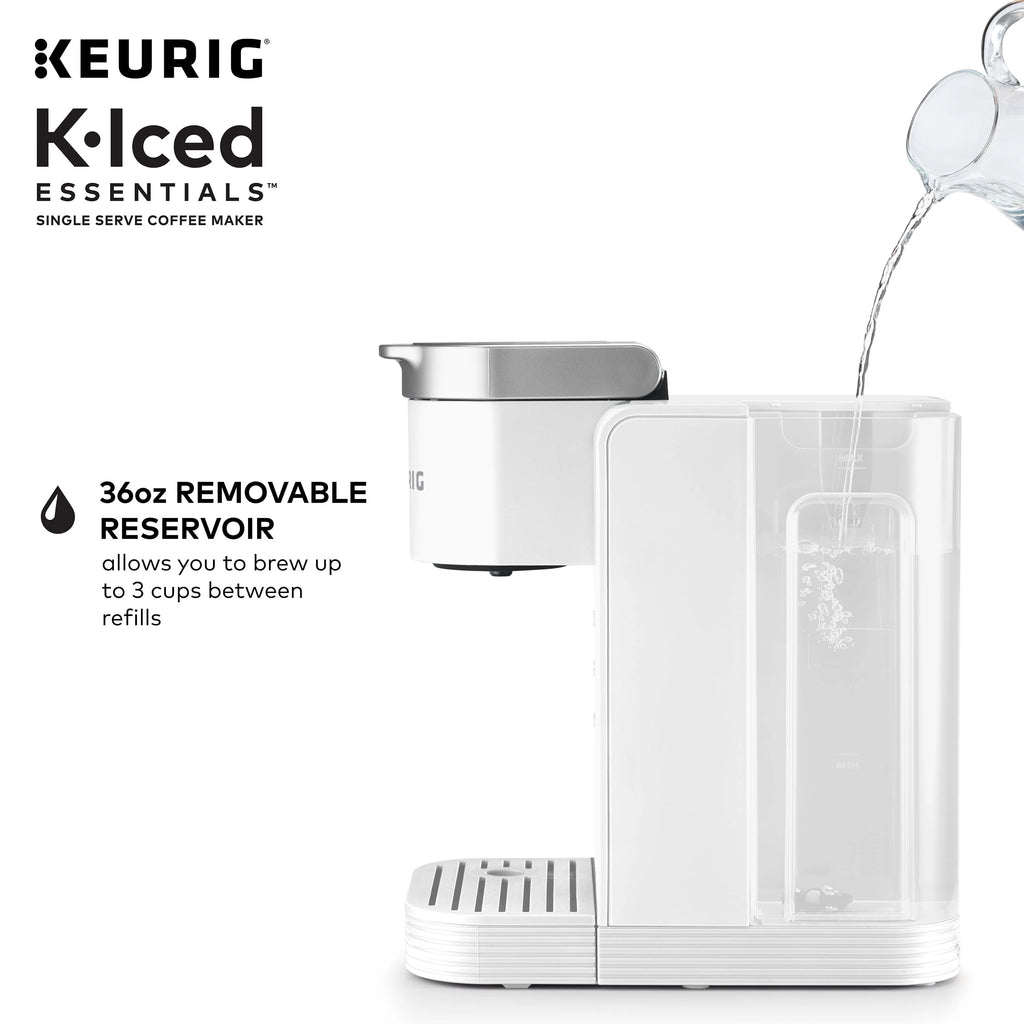 White Iced and Hot Single-Serve Coffee Maker H9000