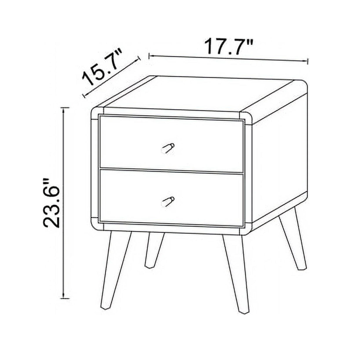 3 Piece 5 Drawer 6 Drawer Dresser and Nightstand Set L4044