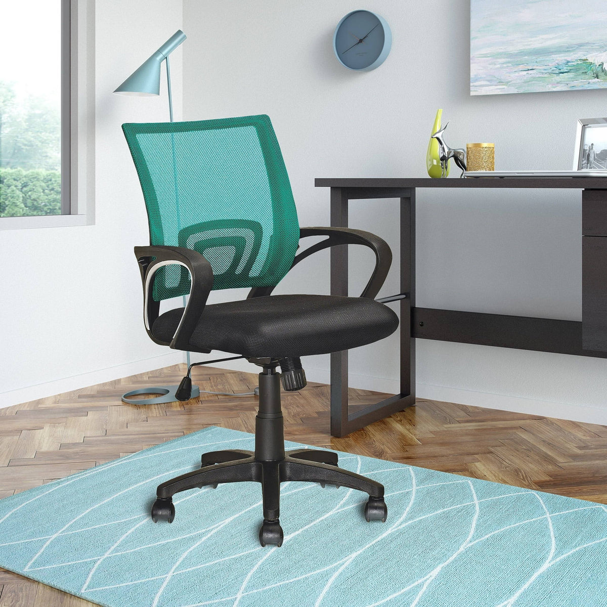 Purple Mesh Back Office Chair O69655