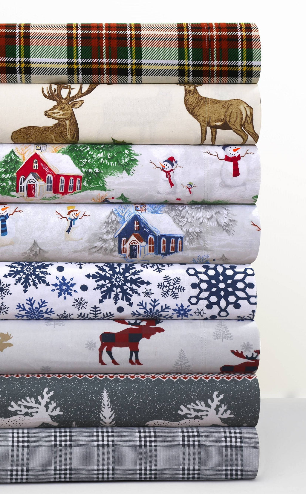 Flannel Extra Deep Pocket Sheet Set Full H953619
