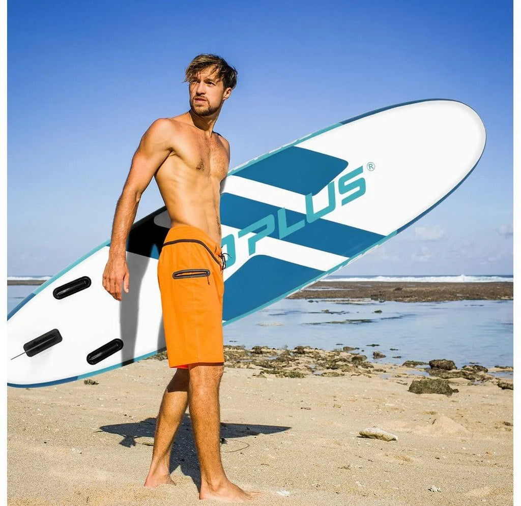 Yellow Inflatable 10-Foot Stand Up Paddle Board C25678