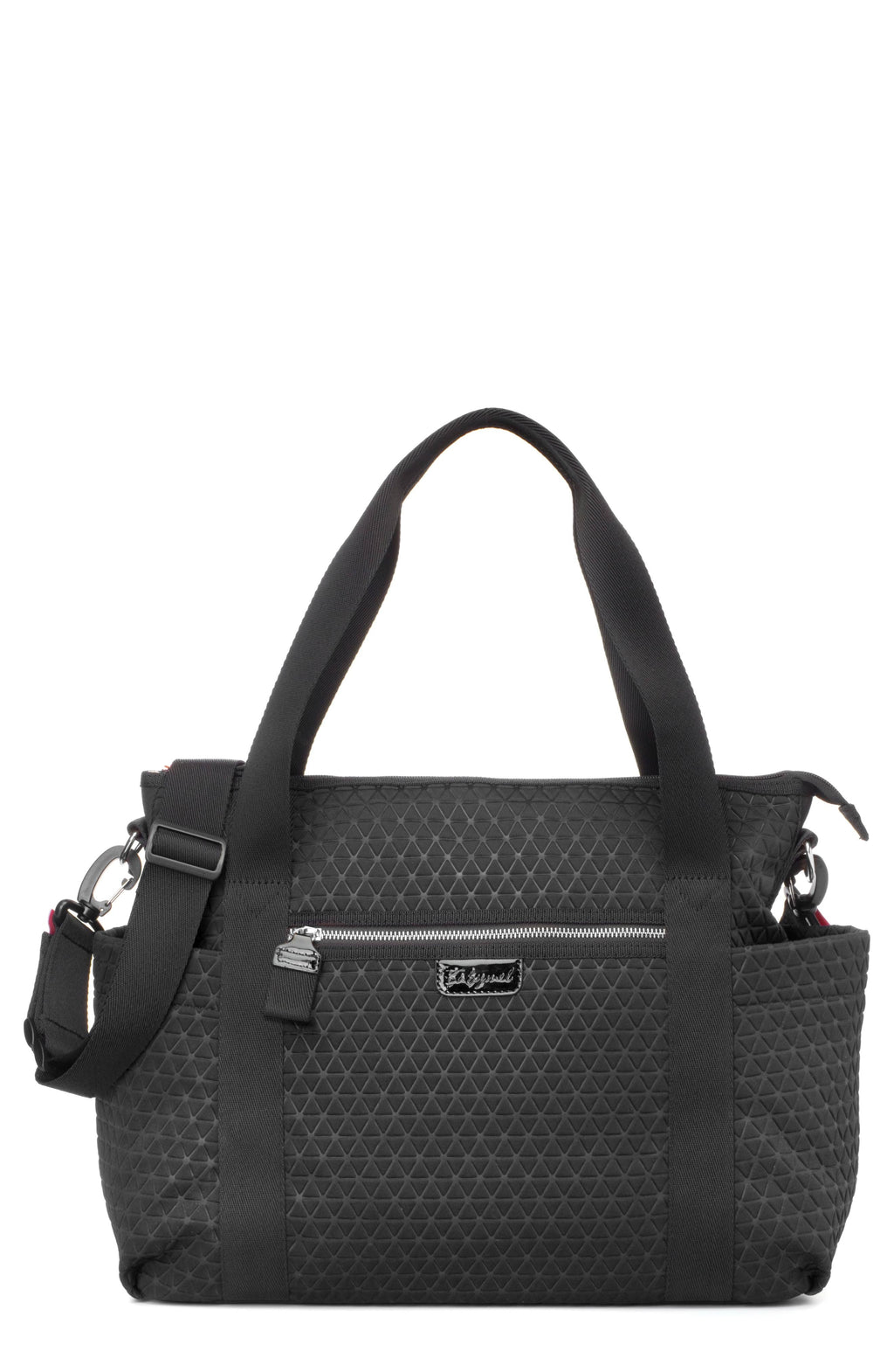 Black Scuba Diaper Bag Y479768