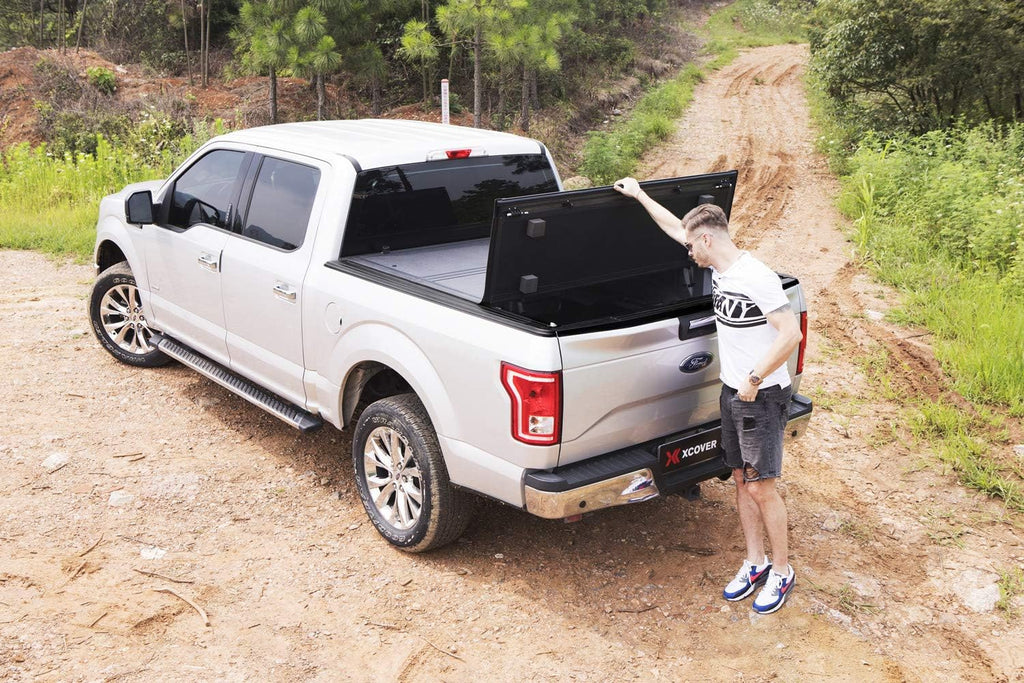 Low Profile Hard Folding Truck Bed Tonneau Cover K521