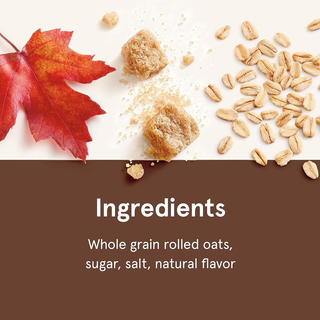 Maple Brown Sugar Instant Oatmeal 10 Ct L538