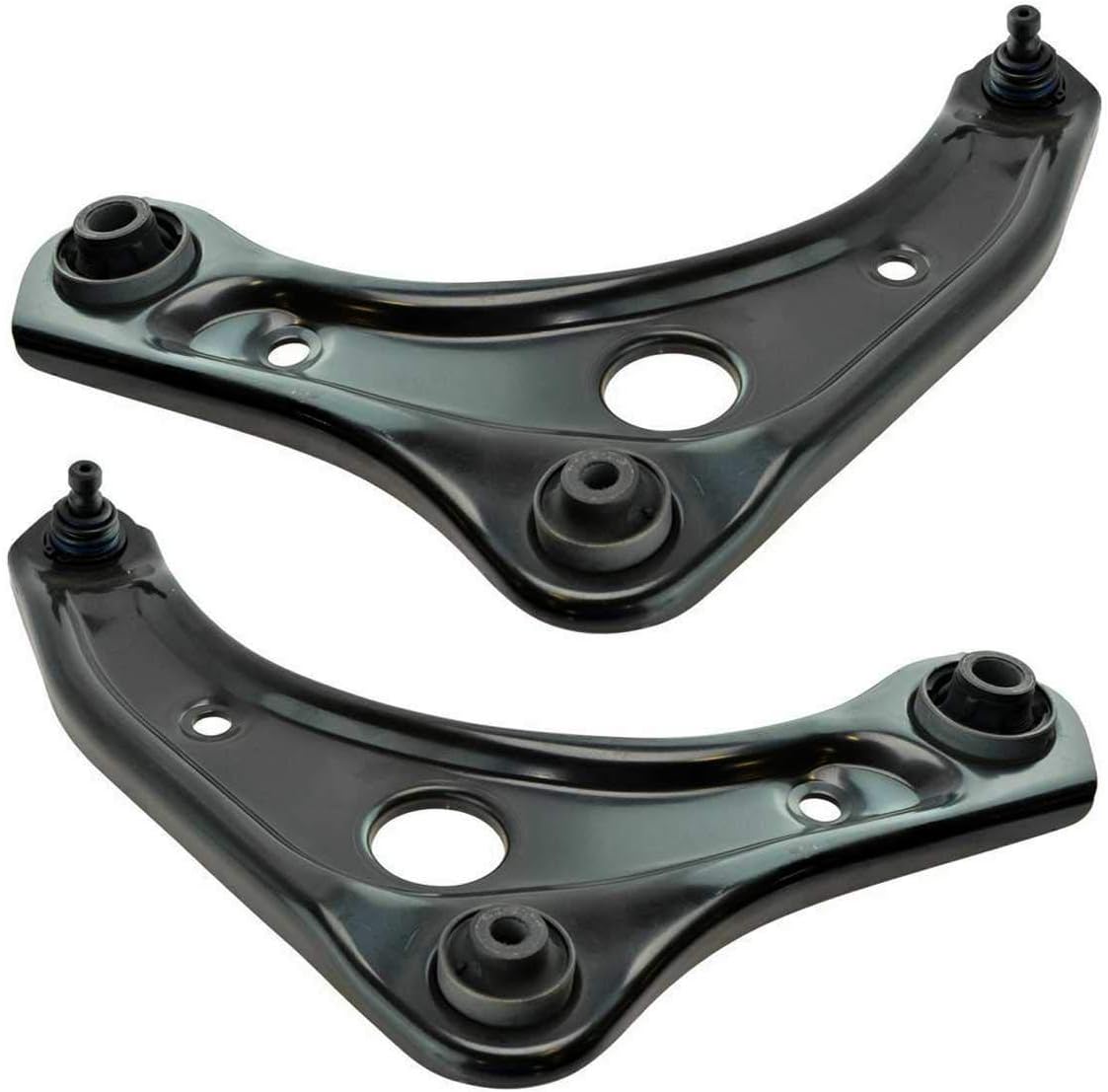 Pair of 2 Front Lower Suspension Control Arm and Ball Joint Assembly with Bushing Z32500