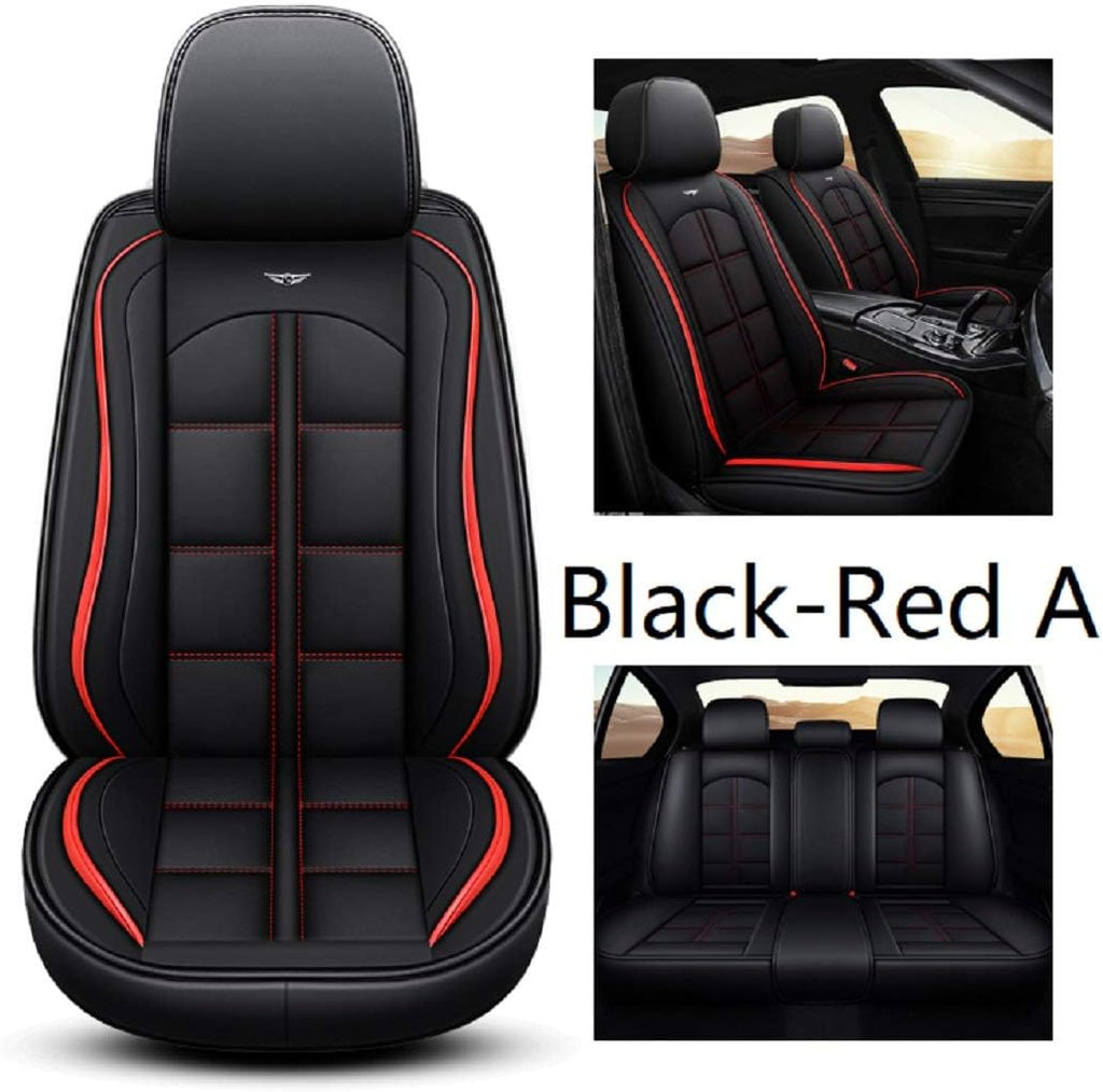 Pink Waterproof Leather Car Seat Covers A54218