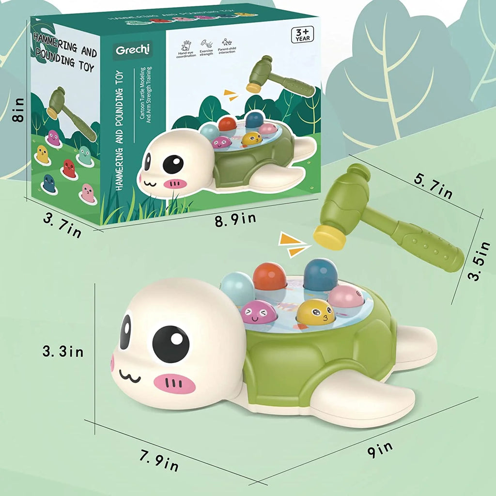 Whack Game Mole Hammering Toy with 2 Hammer P9025