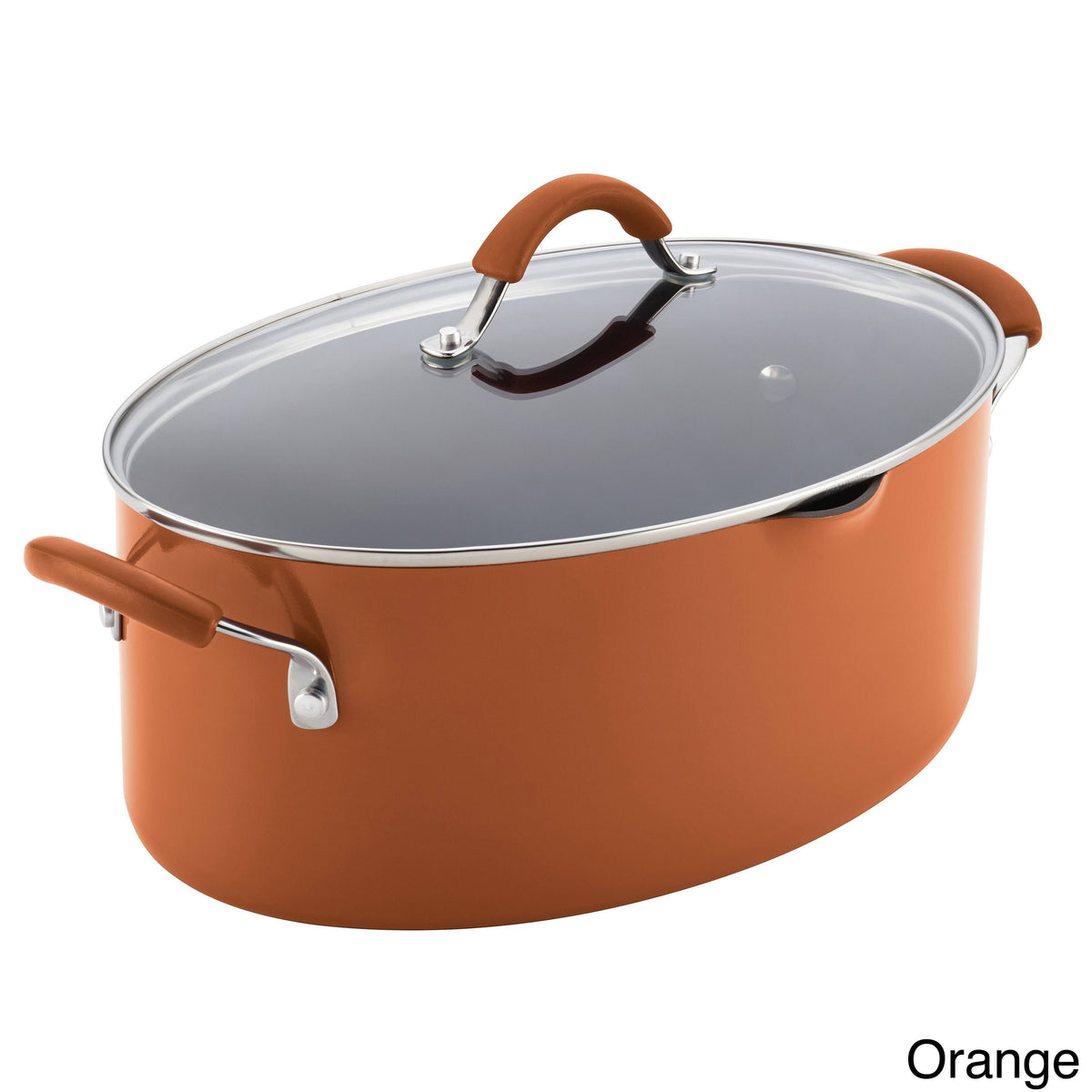 8-Quart Nonstick Covered Pasta Pot with Pour Spout L2483