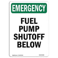 OSHA Emergency Sign N22053
