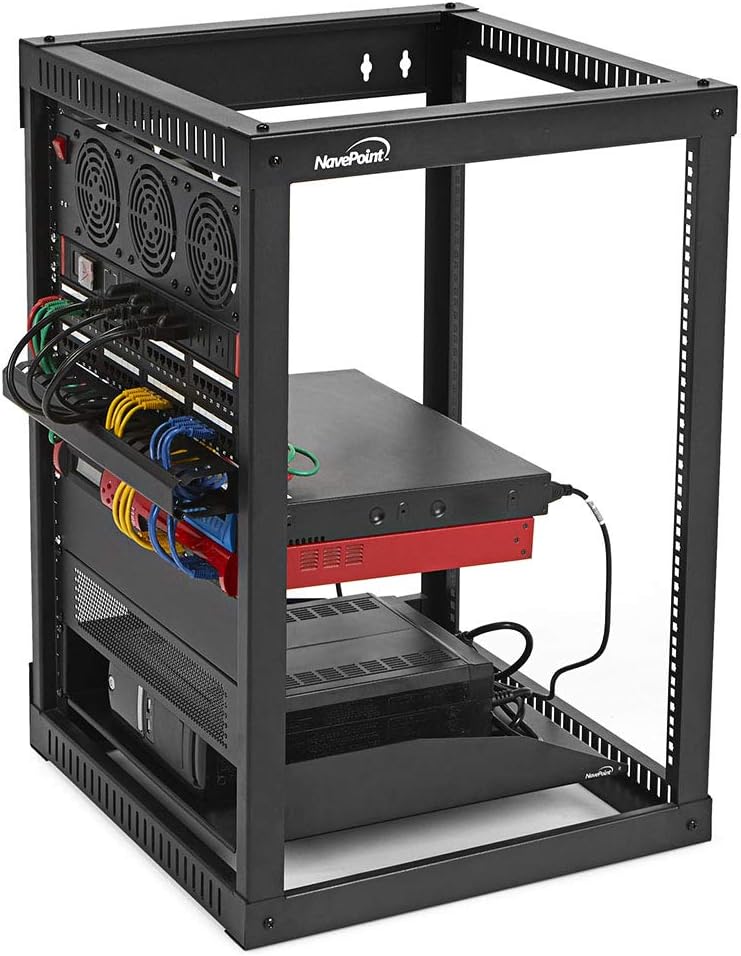 12U Side Load Wall Mount Network Rack T62409