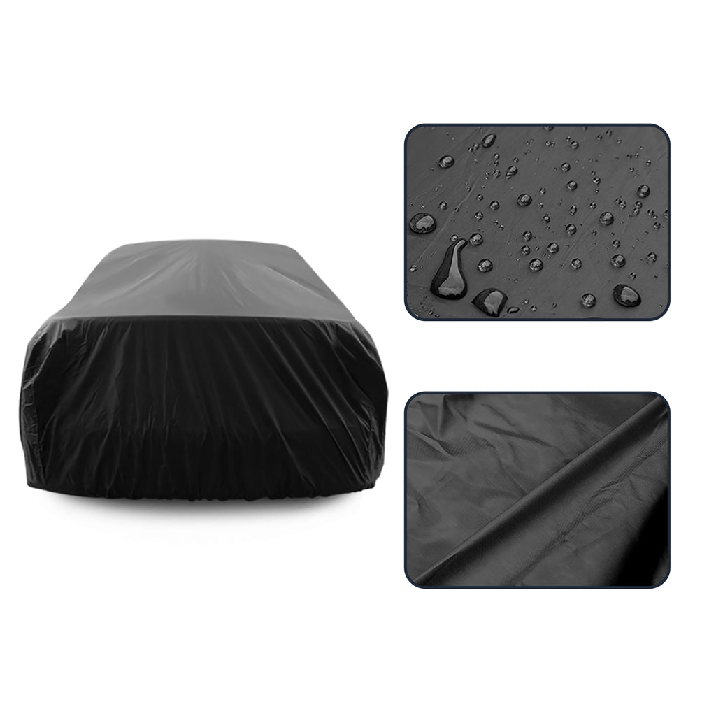 Black Polyester Car Cover 3XL C76805