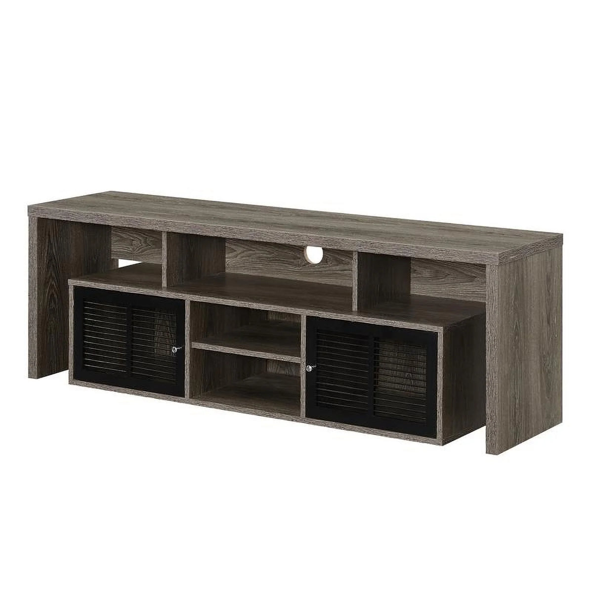 60-inch TV Stand with Storage Cabinets & Shelves B13864
