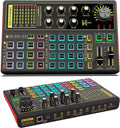 Pack of 2 Audio Interface with Audio Mixer and Live Sound Card S44006