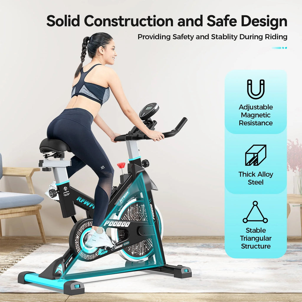 Adjustable Magnetic Resistance Indoor Exercise Bike L692