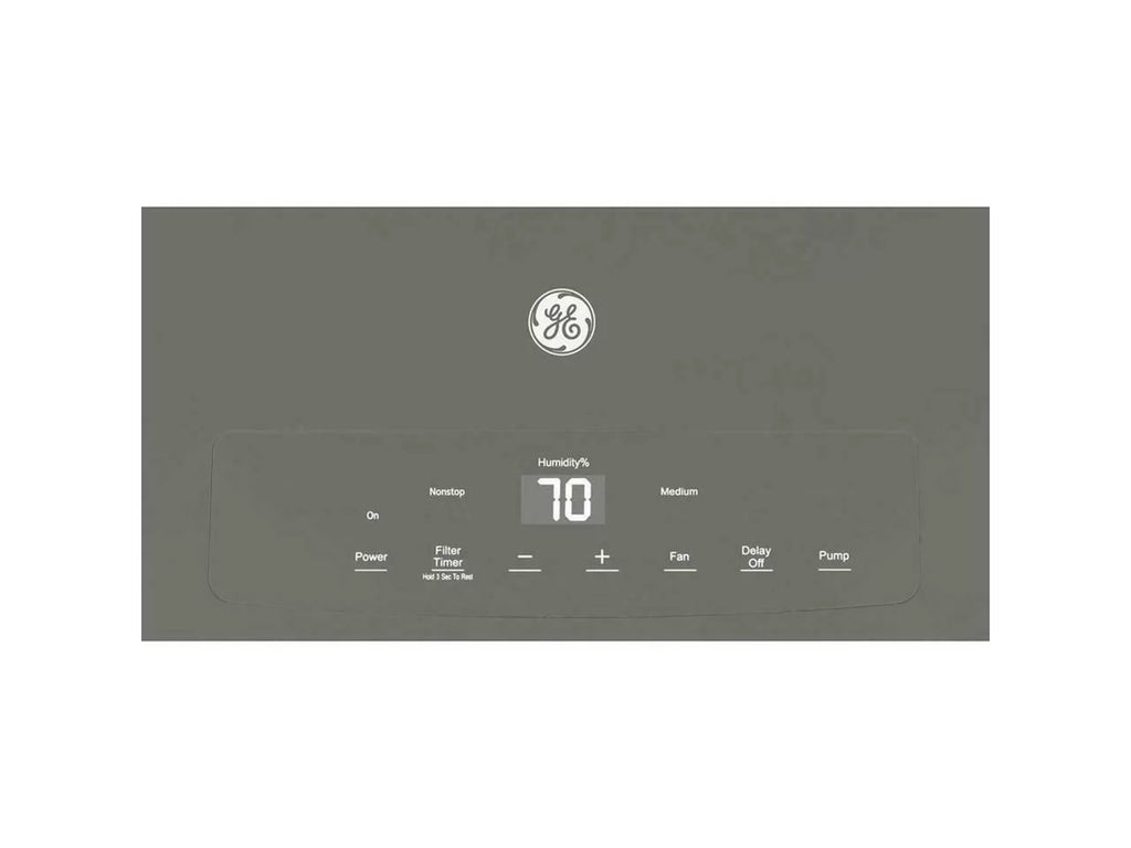 50-Pint Portable Dehumidifier with Built-In Pump F67445