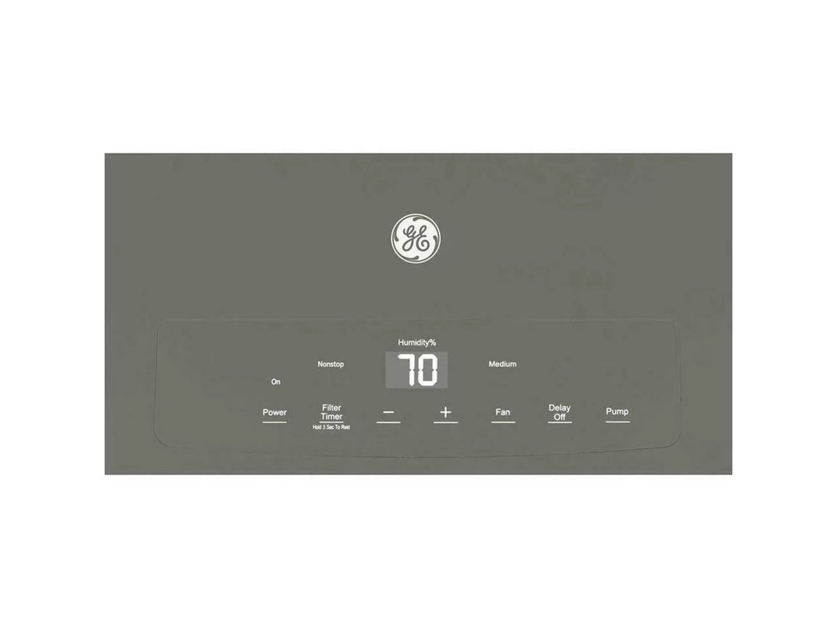 50-Pint Portable Dehumidifier with Built-In Pump F67445