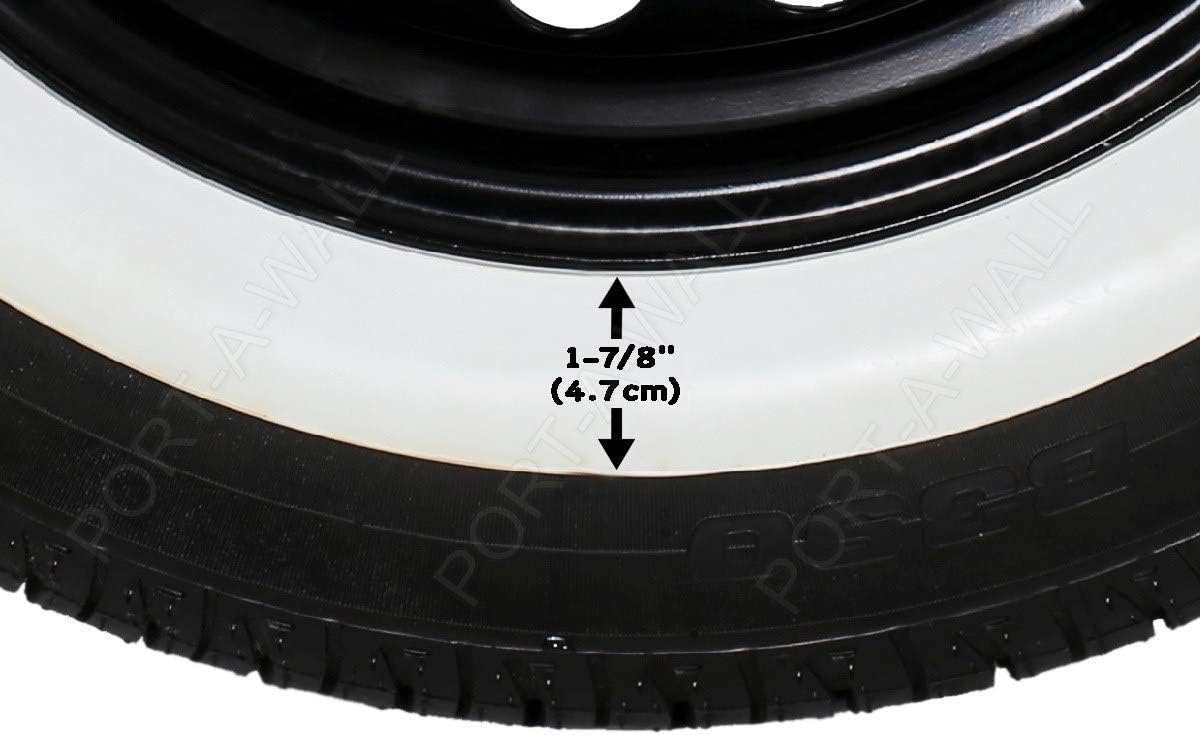 4 pcs White Wall Tires for R14 A7166