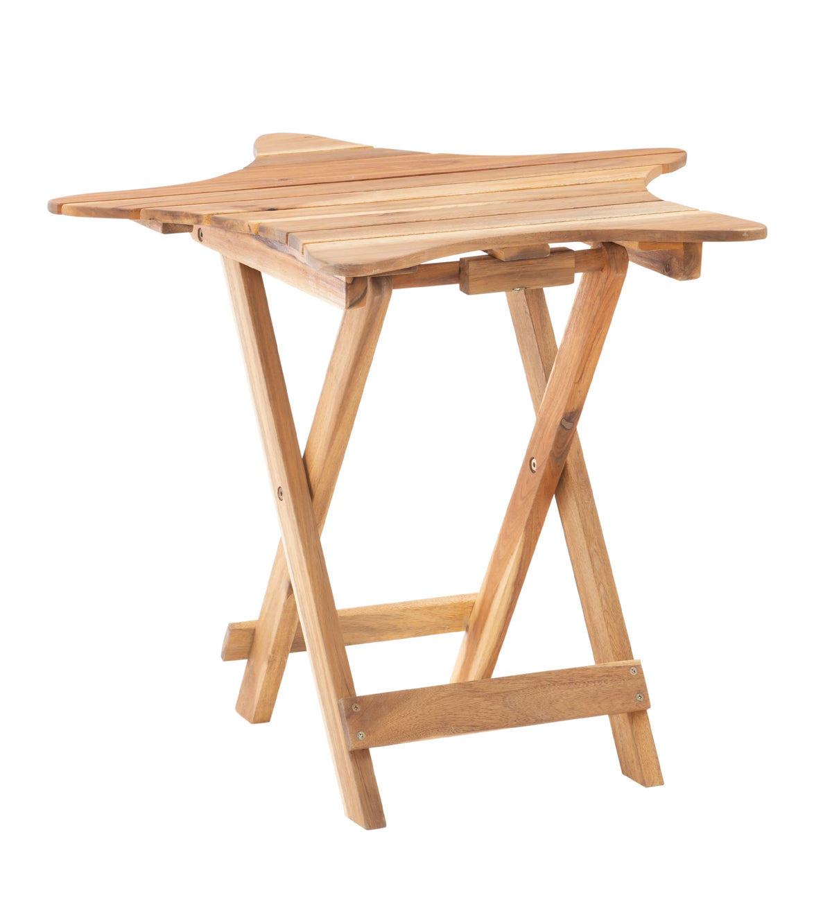 Star-Shaped Outdoor Folding Table W9977