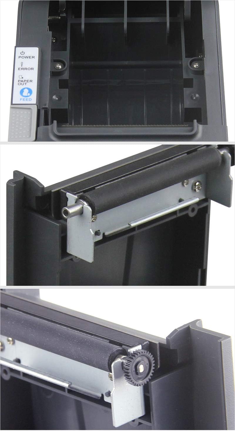 POS Thermal Receipt Printer with Auto-Cutter, 80mm K738789