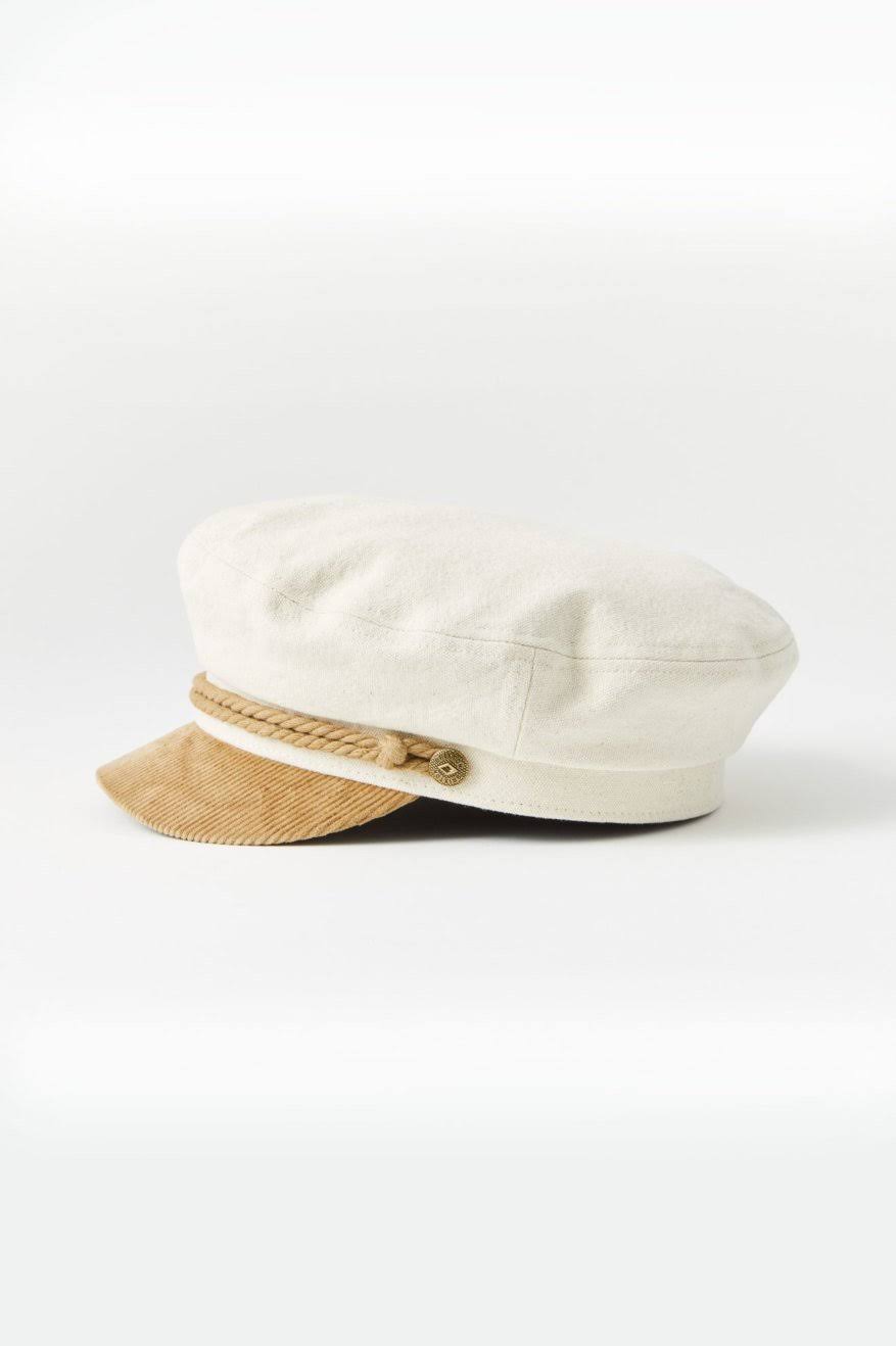 Beige/Tan Fiddler Cap E52019