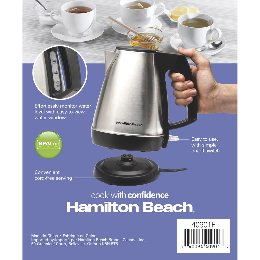 1 Liter Stainless Steel Electric Kettle M378793