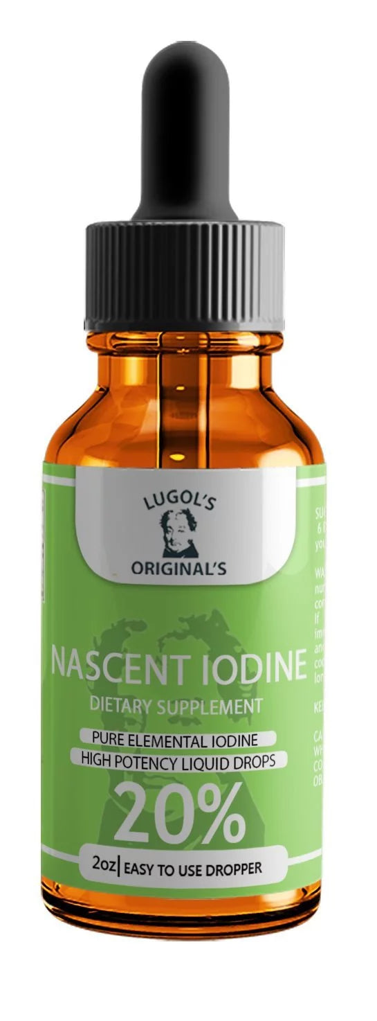 Iodine Liquid Drops Supplement 2oz V12733