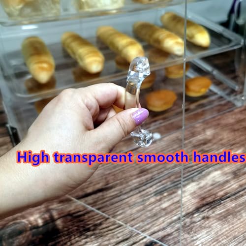 Clear Acrylic 3 Tiers Bakery Display Case M13338