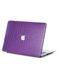 Faux Crocodile MacBook Case - Plum N37900