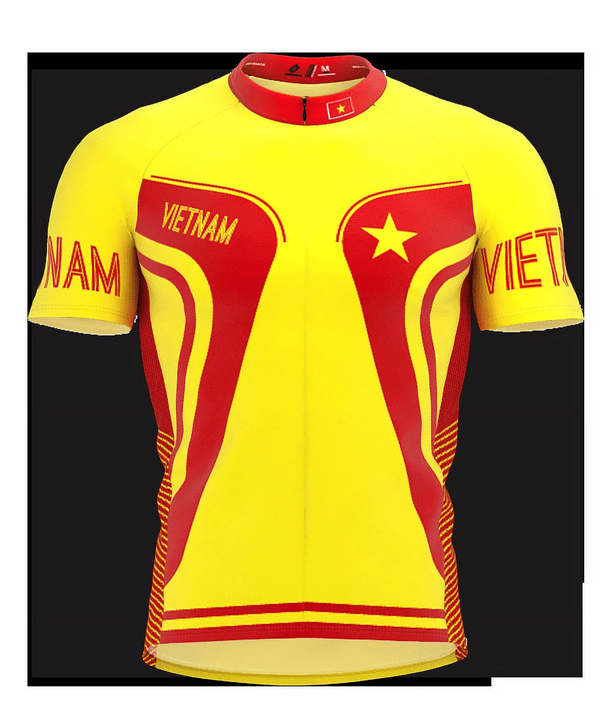 Full Zipper Bike Short Sleeve Cycling Jersey Size L E256694