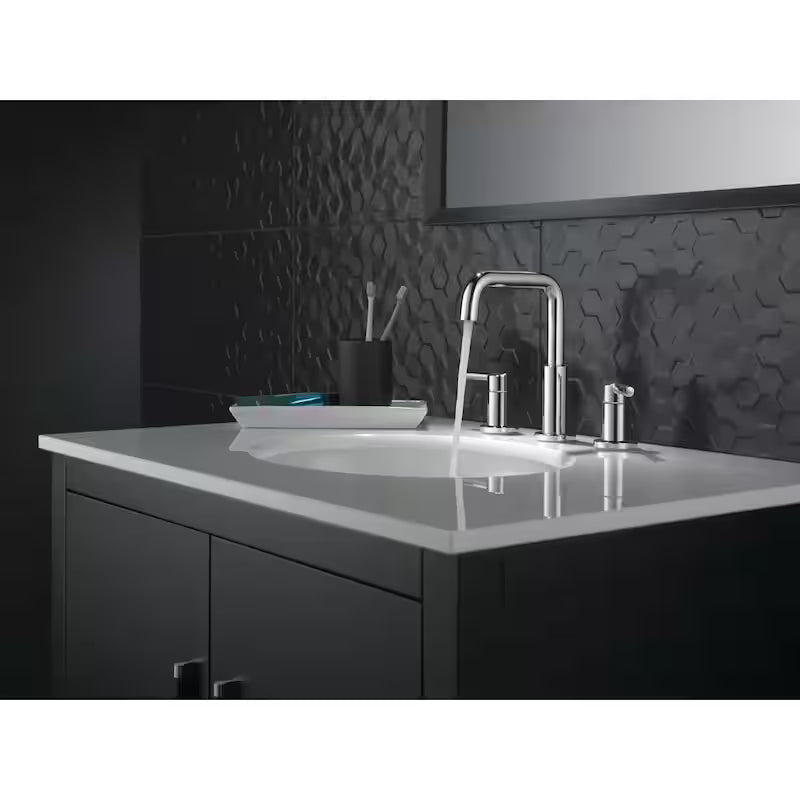 8 in. Widespread 2-Handle Bathroom Faucet in Chrome M727427