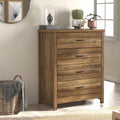 Gray & Oak 4-Drawer Dresser Z46275