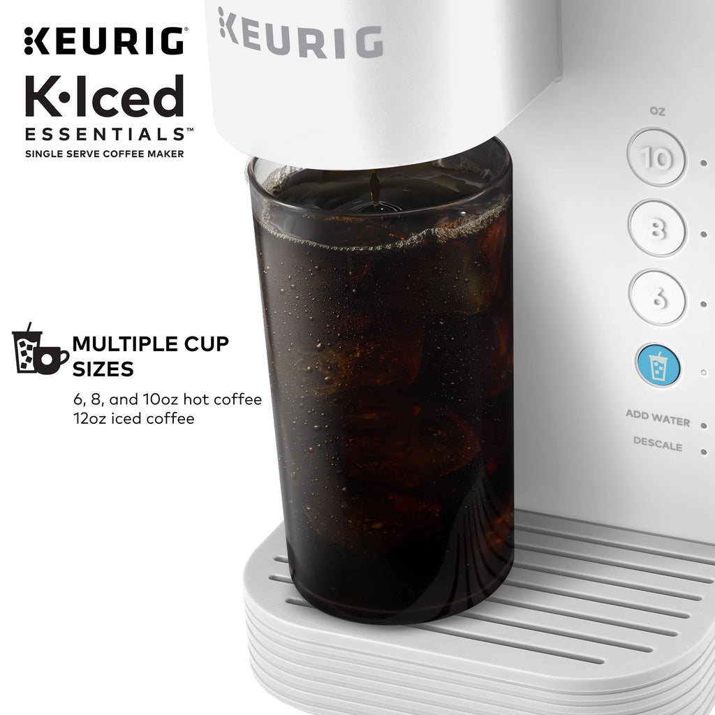 White Iced and Hot Single-Serve Coffee Maker H9000