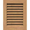 Vertical Gable Vent Unfinished Functional I234