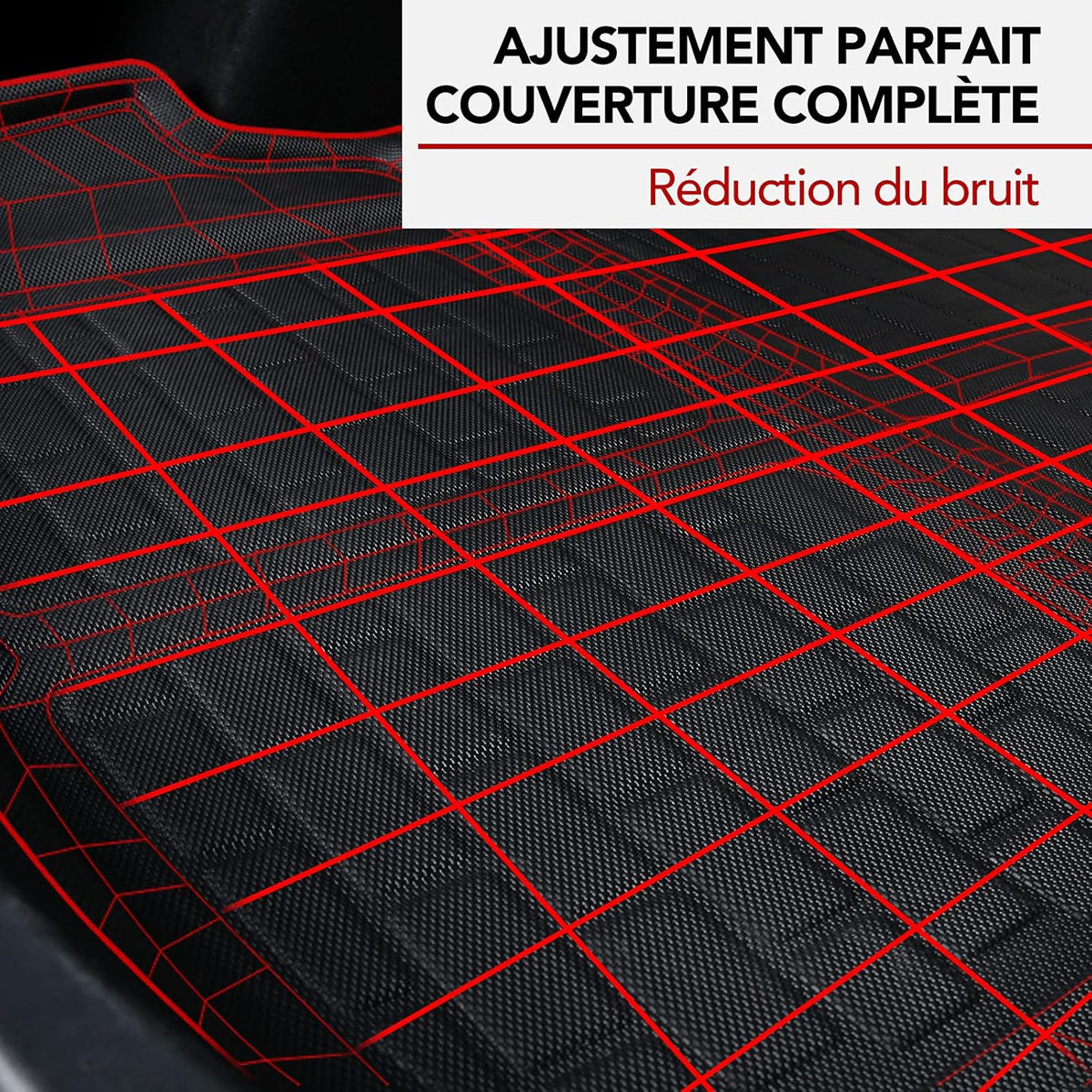 3D Cargo Liner Rear Trunk Mat Z882