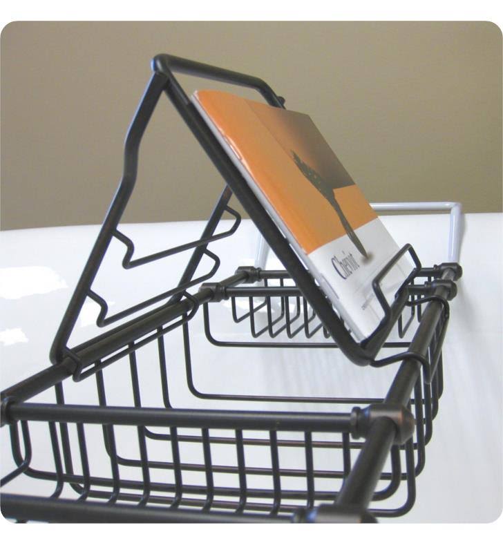 Solid Brass Bathtub Caddy Brushed Nickel B663