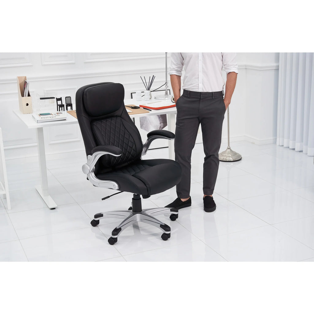 Ergonomic PU Leather Office Chair J258