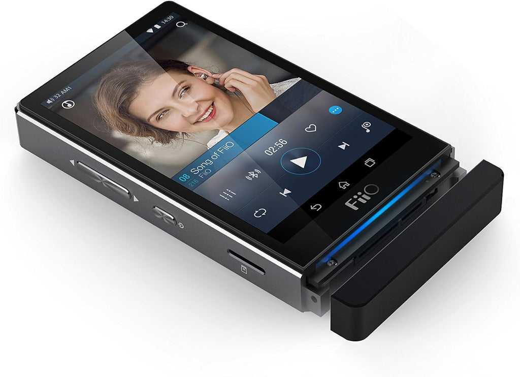 High Resolution Audio Player with Amp Module, Leather Case and Coaxial Audio Cable W682324