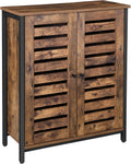 Rustic Brown 3 Shelf Storage Cabinet D45507