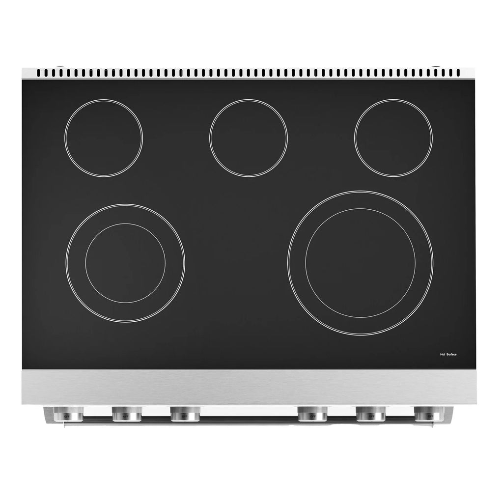 36" Wide 6 Cu. Ft. Free Standing Electric Range - Stainless J5657