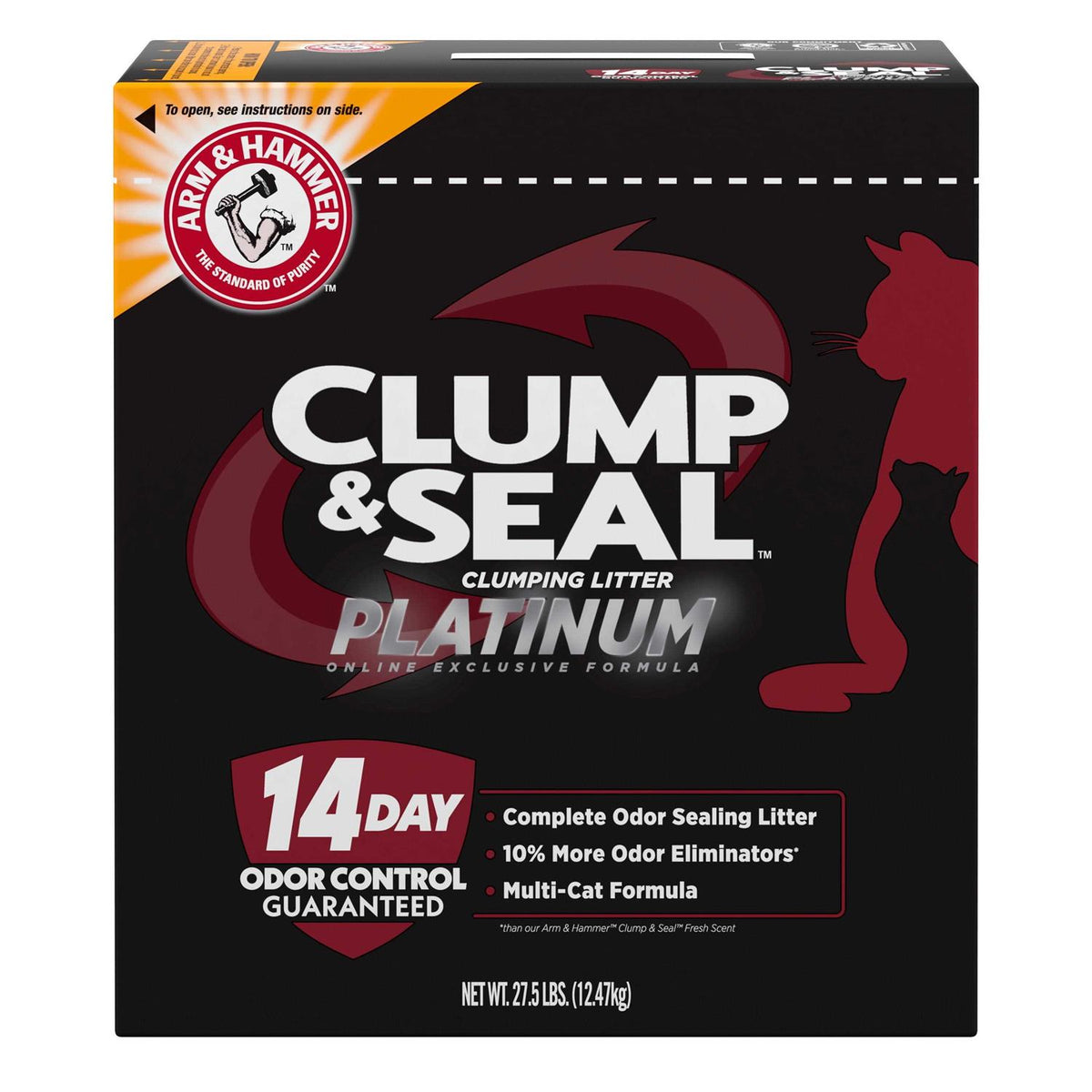 Clump & Seal Platinum Cat Litter F9165